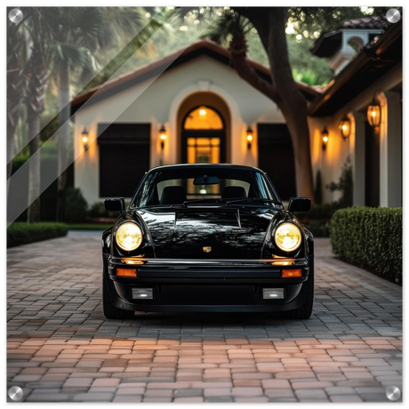 Timeless Elegance – The Classic Porsche Wall Art Print - Acrylic Print - 60x60 cm / 24x24″ - 