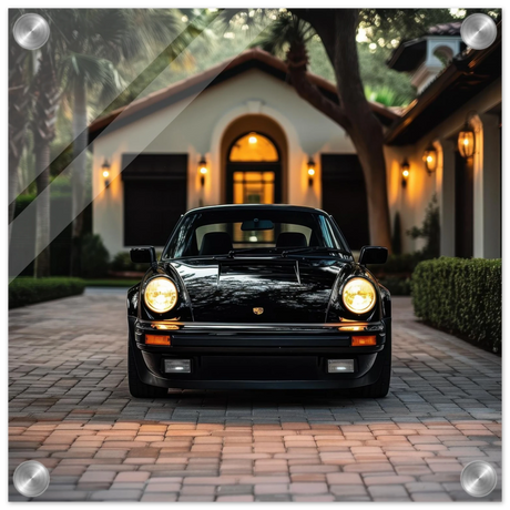 Timeless Elegance – The Classic Porsche Wall Art Print - Acrylic Print - 30x30 cm / 12x12″ - 