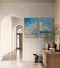 Timeless Shores Canvas Duo | Summer Vibes - Canvas - 30X45 CM / 12X18″ - 
