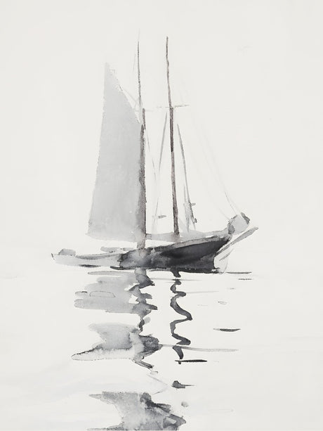 Timeless Trio: Black & White Minimalism - Canvas - 30X45 CM / 12X18″ - 