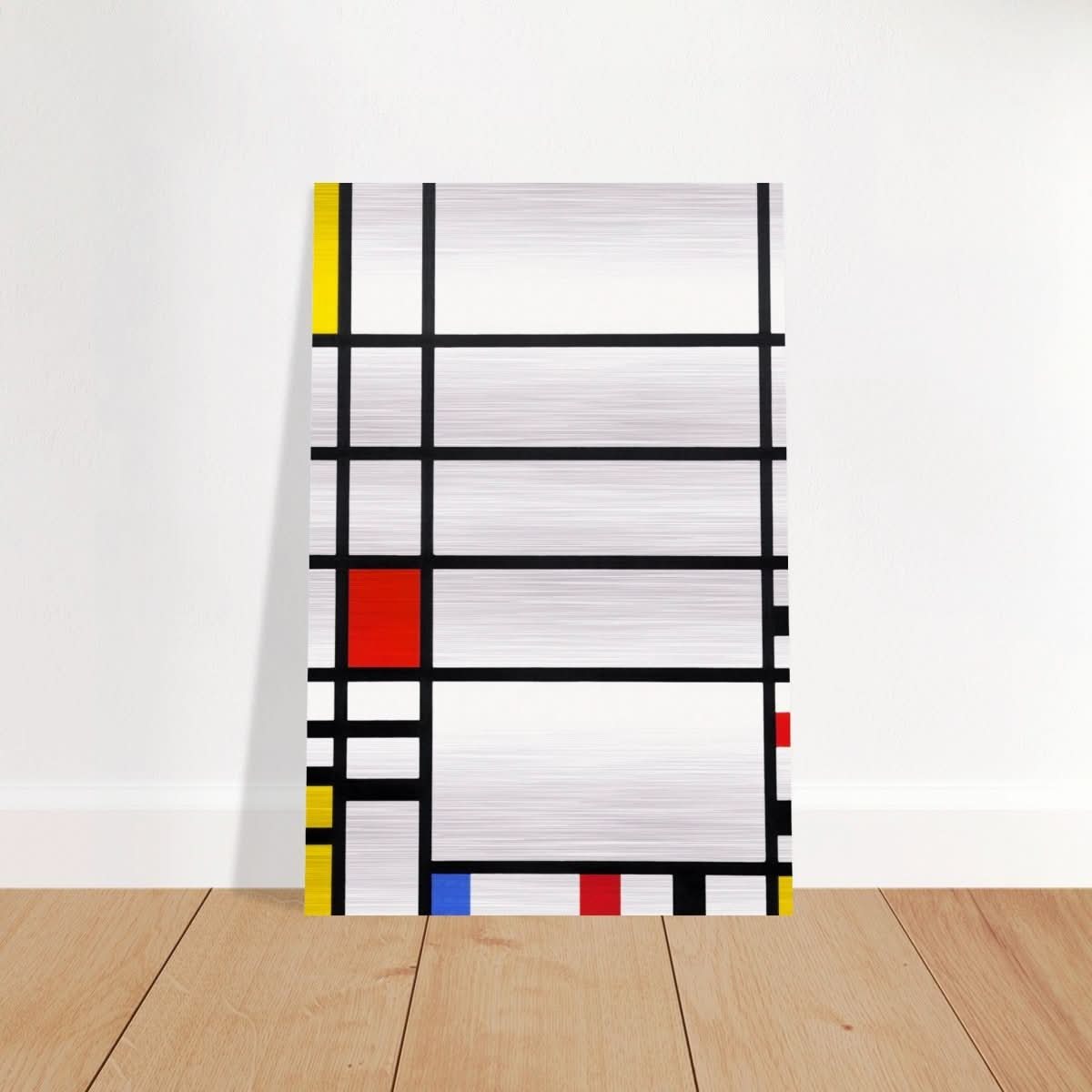 Trafalgar Square by Piet Mondrian Modern Art - Brushed Aluminum Print - 50x75 cm / 20x30″ - 