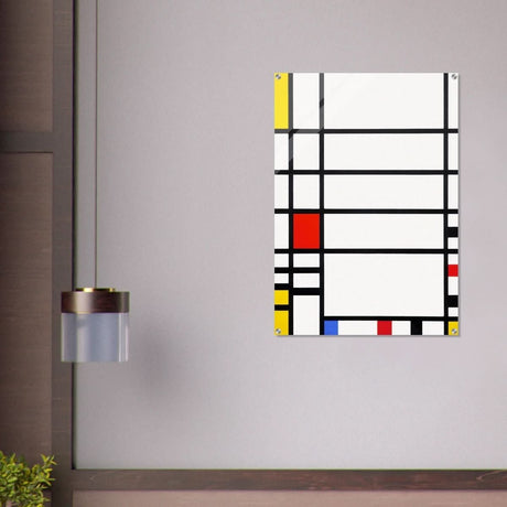 Trafalgar Square by Piet Mondrian Modern Art - Acrylic Print - 70x100 cm / 28x40″ - 