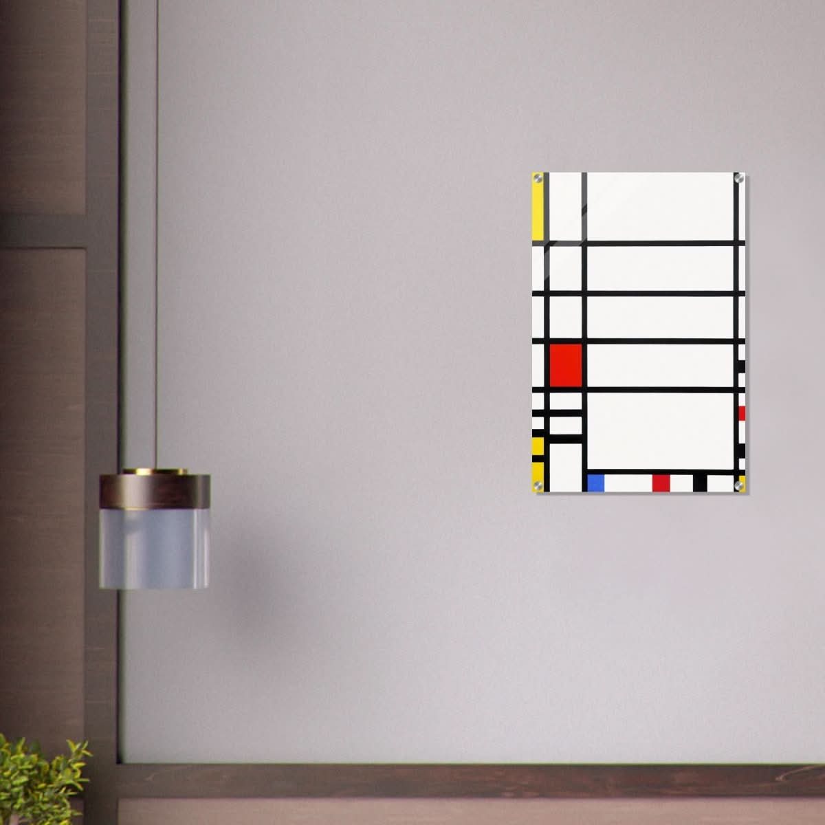Trafalgar Square by Piet Mondrian Modern Art - Acrylic Print - 50x75 cm / 20x30″ - 