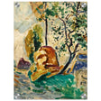 Tree and Rock by Alfred Henry Maurer | Wall Art Print - 30x40 cm / 12x16″ - Acrylic Print - 