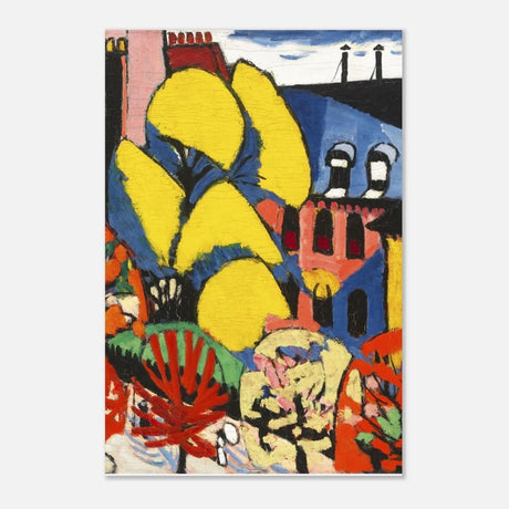 Trees by Henry Lyman Sayen - Aluminum Print - 30x45 cm / 12x18″ - 