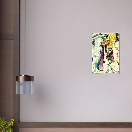 Trois nus à la toilette by Pablo Picasso 1981 - Acrylic Print - 40x60 cm / 16x24″ - 