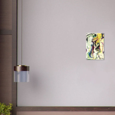 Trois nus à la toilette by Pablo Picasso 1981 - Acrylic Print - 30x45 cm / 12x18″ - 