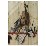 Trompe l'Oeil. by Cornelis Norbertus Gysbrechts | Vintage Wall art print - Acrylic Print - 50x75 cm / 20x30″ - 