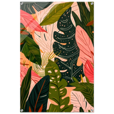 "Tropical Whispers" – A Lush Botanical Escape | Contemporary Botanical Art Wall art print - 60x90 cm / 24x36″ - Acrylic Print - 