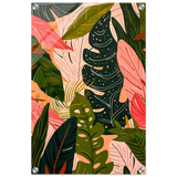 "Tropical Whispers" – A Lush Botanical Escape | Contemporary Botanical Art Wall art print - 40x60 cm / 16x24″ - Acrylic Print - 