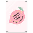 Turn Challenges into Strength: When Life Gives You Lemons | Wall art print - 30x45 cm / 12x18″ - Acrylic Print - 