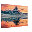 Twilight Serenity | Lanterns of Reflection | Photography and Natural Beauty Art Print - 60x90 cm / 24x36″ - Canvas - 