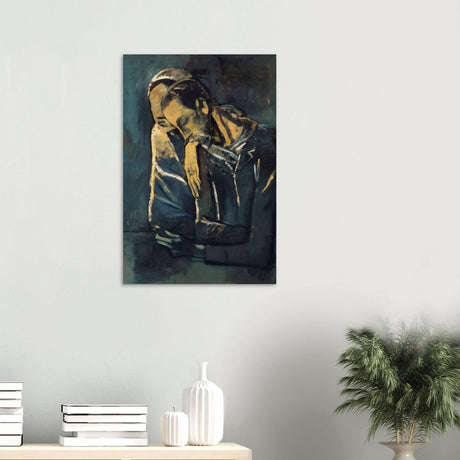 Two figures by Pablo Picasso 1904 - Wood Prints - 50x75 cm / 20x30″ - 20 mm