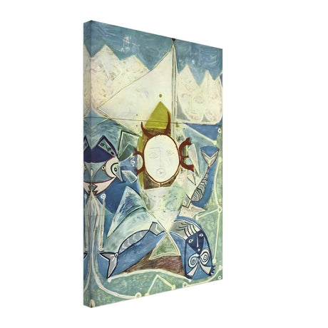 Ulysses and sirens by Pablo Picasso 1946 - Canvas - 40x60 cm / 16x24″ - Thick