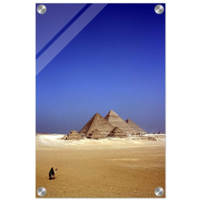Under the Egyptian Sky | Eternal Pyramids - Acrylic Print - 30x45 cm / 12x18″ - 