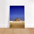 Under the Egyptian Sky | Eternal Pyramids - Brushed Aluminum Print - 40x60 cm / 16x24″ - 