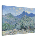 Valle Buona, Near Bordighera (1884) by Claude Monet | wall art print - 40x60 cm / 16x24″ - Canvas - 
