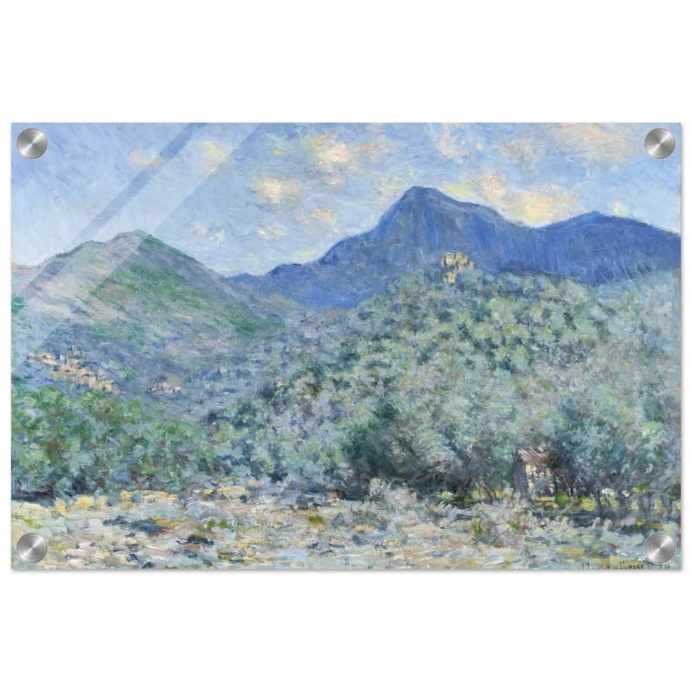Valle Buona, Near Bordighera (1884) by Claude Monet | wall art print - 30x45 cm / 12x18″ - Acrylic Print - 