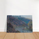 Valley of the Petite Creuse by Claude Monet - Brushed Aluminum Print - 60x90 cm / 24x36″ - 