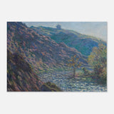 Valley of the Petite Creuse by Claude Monet - Aluminum Print - 70x100 cm / 28x40″ - 