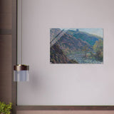Valley of the Petite Creuse by Claude Monet - Acrylic Print - 60x90 cm / 24x36″ - 