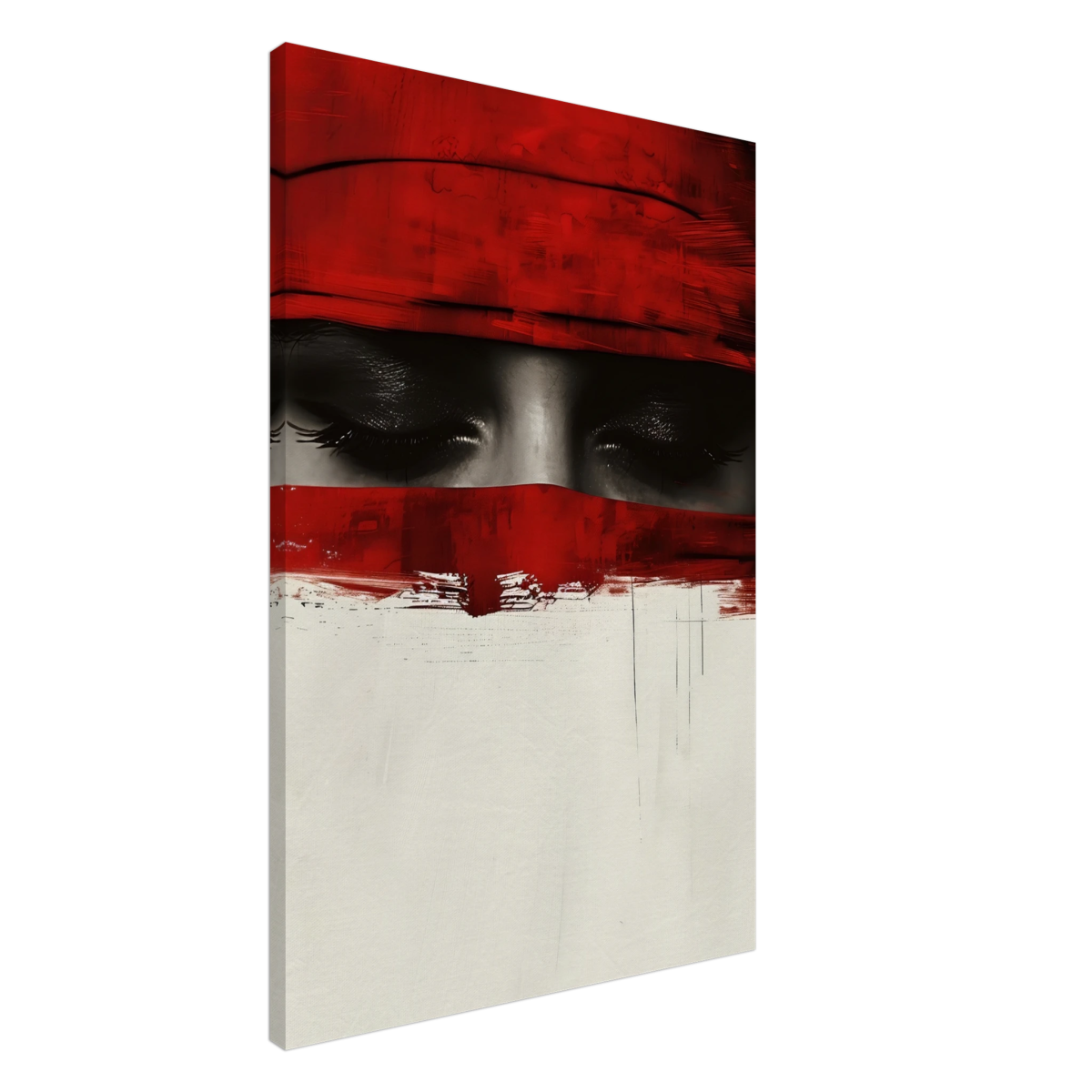 Veil of Secrets | Abstract Expressionism Wall art print - 60x90 cm / 24x36″ - Canvas - 