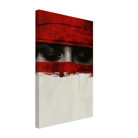 Veil of Secrets | Abstract Expressionism Wall art print - 30x45 cm / 12x18″ - Canvas - 