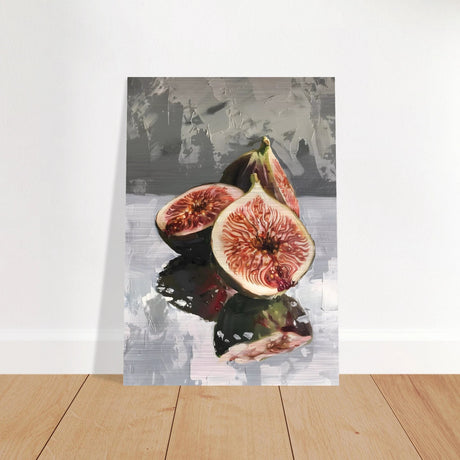 “Velvet Figs” | Wall Art Print - Brushed Aluminum Print - 70x100 cm / 28x40″ - 