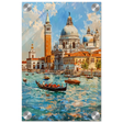 Venetian Grandeur – Gondolas on the Grand Canal Wall Art Print - Acrylic Print - 20x30 cm / 8x12″ - 