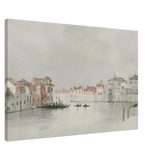 Venetian Whispers – Serene Canal Wall Art Print - Canvas - 60x90 cm / 24x36″ - 