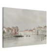 Venetian Whispers – Serene Canal Wall Art Print - Canvas - 40x60 cm / 16x24″ - 