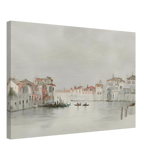 Venetian Whispers – Serene Canal Wall Art Print - Canvas - 40x60 cm / 16x24″ - 