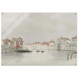Venetian Whispers – Serene Canal Wall Art Print - Acrylic Print - 70x100 cm / 28x40″ - 