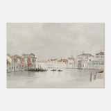 Venetian Whispers – Serene Canal Wall Art Print - Aluminum Print - 50x75 cm / 20x30″ - 