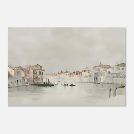 Venetian Whispers – Serene Canal Wall Art Print - Aluminum Print - 50x75 cm / 20x30″ - 