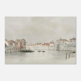 Venetian Whispers – Serene Canal Wall Art Print - Aluminum Print - 20x30 cm / 8x12″ - 