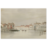 Venetian Whispers – Serene Canal Wall Art Print - Wood Prints - 50x75 cm / 20x30″ - 
