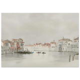 Venetian Whispers – Serene Canal Wall Art Print - Fine Art Poster - 70x100 cm / 28x40″ - 