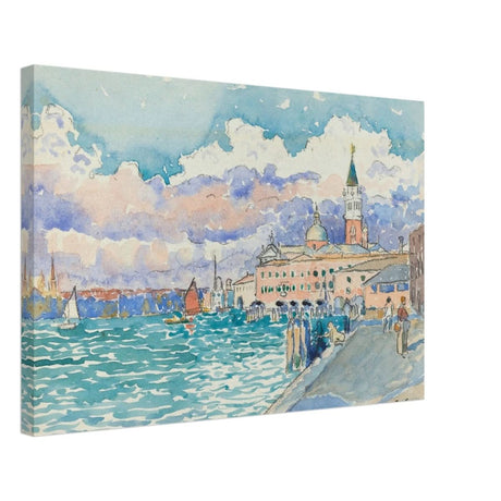 Venice (ca. 1903) by Henri - Edmond Cross | Vintage wall art print - Canvas - 40x60 cm / 16x24″ - 