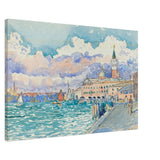 Venice (ca. 1903) by Henri - Edmond Cross | Vintage wall art print - Canvas - 60x90 cm / 24x36″ - 