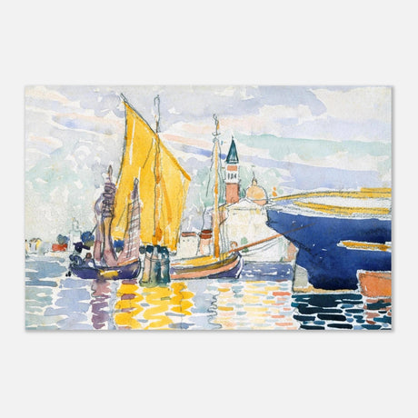 Venice - The Giudecca by Henri - Edmond Cross (Henri - Edmond Delacroix) - Aluminum Print - 40x60 cm / 16x24″ - 