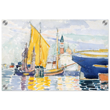 Venice - The Giudecca by Henri - Edmond Cross (Henri - Edmond Delacroix) - Acrylic Print - 30x45 cm / 12x18″ - 