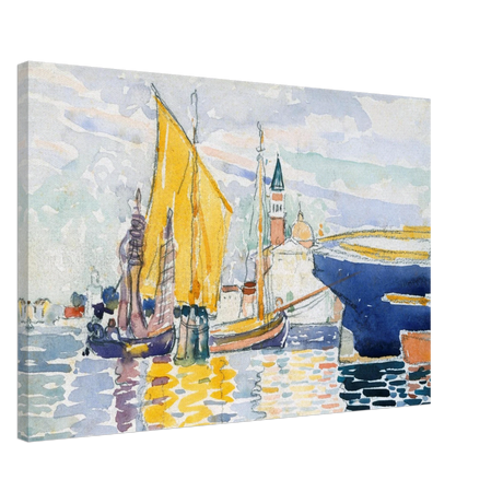 Venice - The Giudecca by Henri - Edmond Cross (Henri - Edmond Delacroix) - Canvas - 50x75 cm / 20x30″ - 