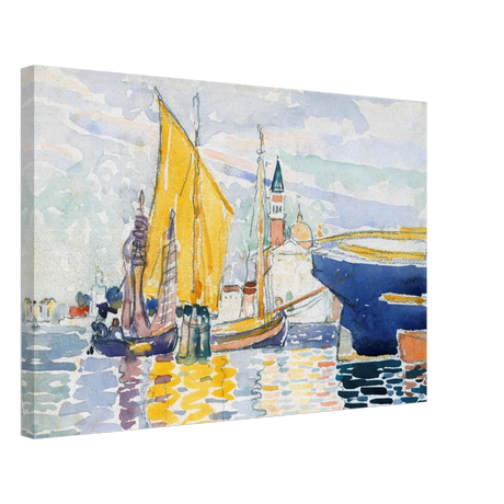 Venice - The Giudecca by Henri - Edmond Cross (Henri - Edmond Delacroix) - Canvas - 40x60 cm / 16x24″ - 