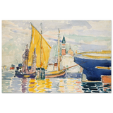 Venice - The Giudecca by Henri - Edmond Cross (Henri - Edmond Delacroix) - Wood Prints - 30x45 cm / 12x18″ - 