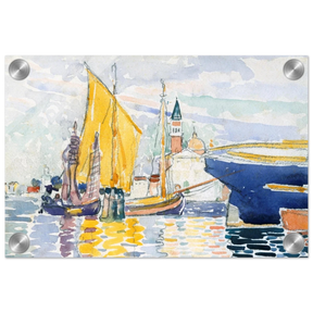 Venice - The Giudecca by Henri - Edmond Cross (Henri - Edmond Delacroix) - Acrylic Print - 20x30 cm / 8x12″ - 
