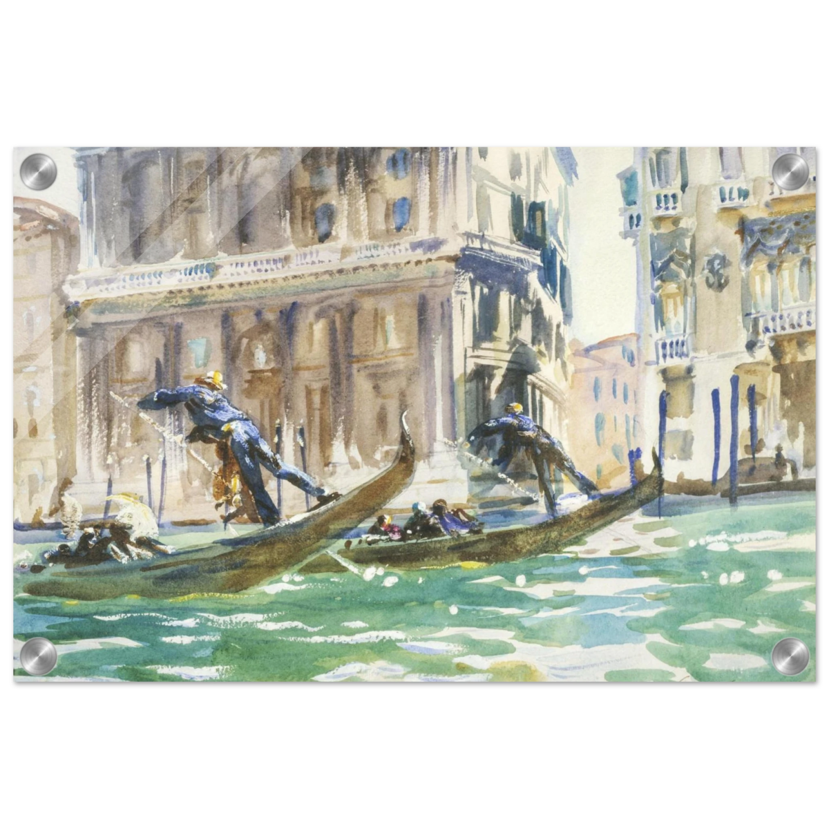 View of Venice (1906) by John Singer Sargent | Wall art Print - Acrylic Print - 30x45 cm / 12x18″ - 