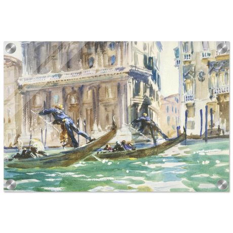 View of Venice (1906) by John Singer Sargent | Wall art Print - Acrylic Print - 30x45 cm / 12x18″ - 