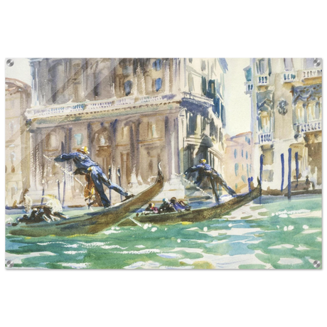 View of Venice (1906) by John Singer Sargent | Wall art Print - Acrylic Print - 60x90 cm / 24x36″ - 
