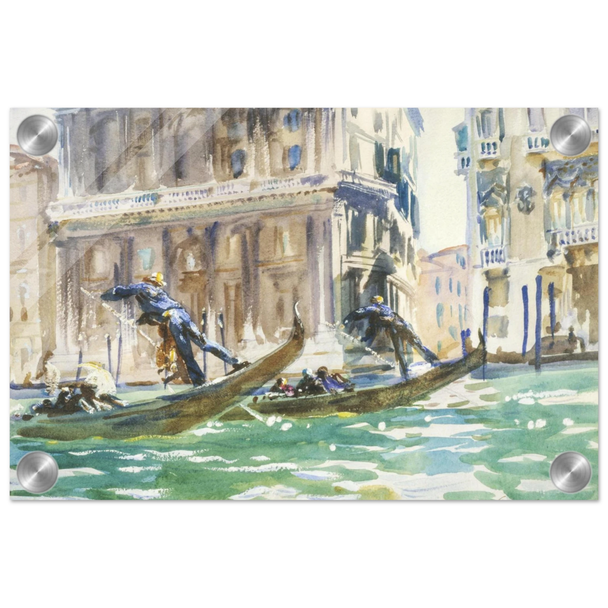 View of Venice (1906) by John Singer Sargent | Wall art Print - Acrylic Print - 20x30 cm / 8x12″ - 
